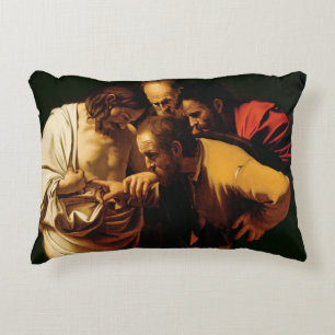 Cojín Decorativo La incredulidad de St Thomas, 1602-03