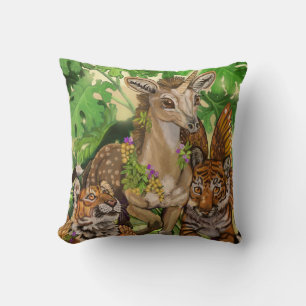 Cojín Decorativo 'La inocencia del nuevo' unicornio