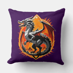 Cojín Decorativo La ira de los dragones: Los despertados de Samurai