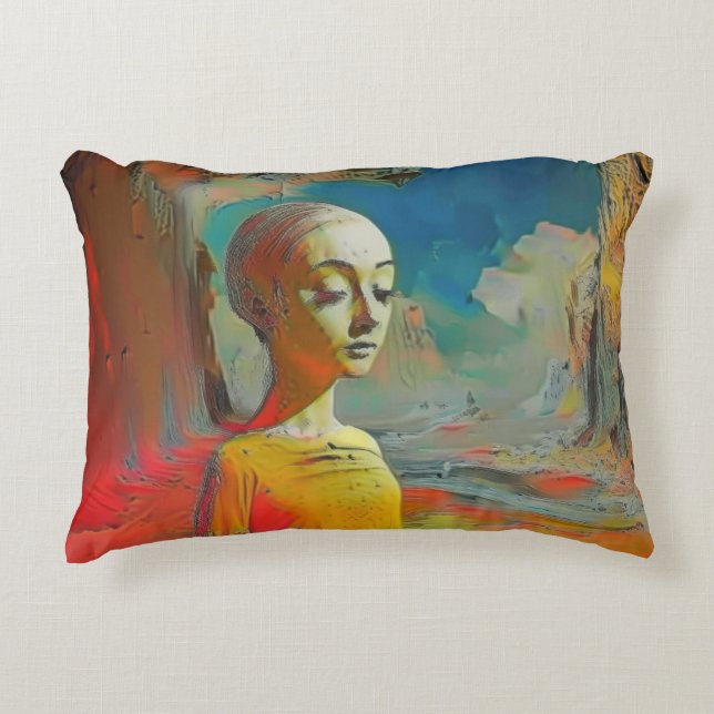 Cojín Decorativo La irrealidad de todo (Anverso)