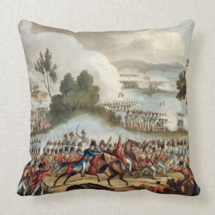 Cojín Decorativo La izquierda del ejército británico en la acción