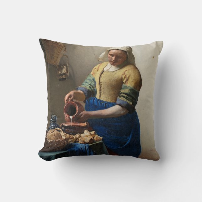Cojín Decorativo La lechera (Anverso)