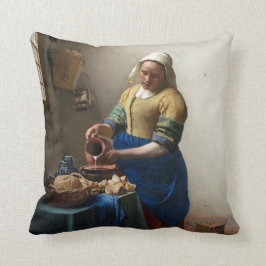 Cojín Decorativo La lechera de Juan Vermeer