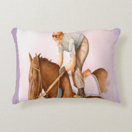 Cojín Decorativo La línea de finalización