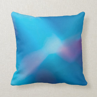 Cojín Decorativo La luz violeta azul Aqua Brillo brillante #1 Resum