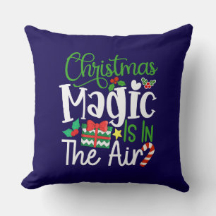 Cojín Decorativo La magia de los navidades está en el Air-67876