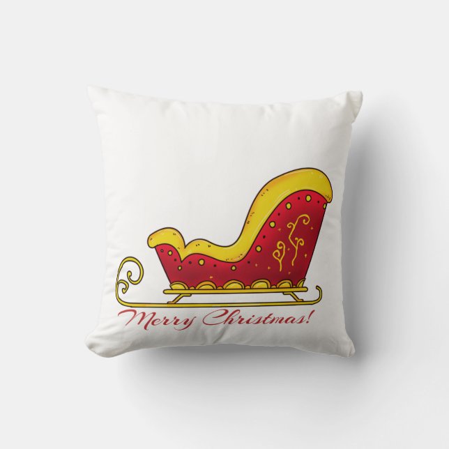 Cojín Decorativo La mancha de Papá Noel (Anverso)