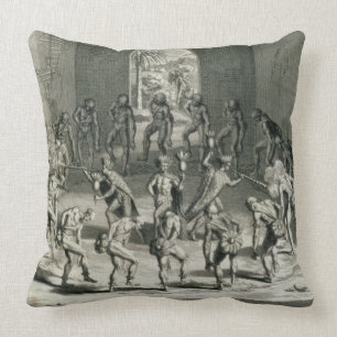 Cojín Decorativo La manera de la cual los sacerdotes del Caribe
