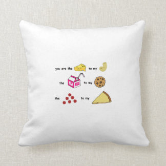 Cojín Decorativo la manera linda de decirle cuida sobre alguien.