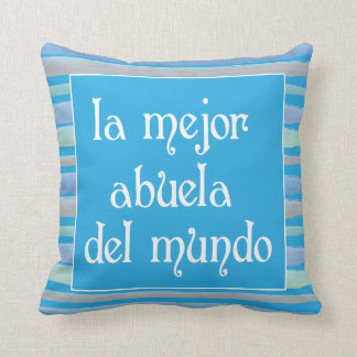 Cojín Decorativo La mejor abuela del mundo