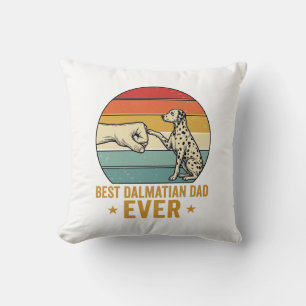 Cojín Decorativo La Mejor Camiseta de Puño de Boxeo Vintage de Papá