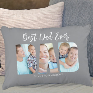 Cojín Decorativo La mejor foto de papá