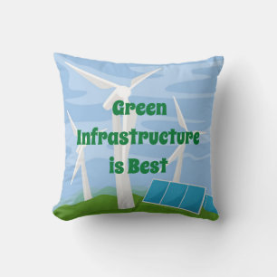 Cojín Decorativo La mejor infraestructura verde