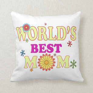 Cojín Decorativo La mejor mamá del mundo
