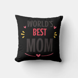 Cojín Decorativo La mejor mamá del mundo