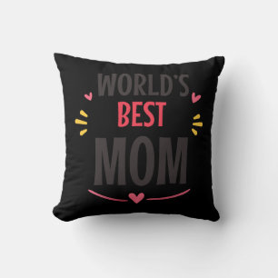 Cojín Decorativo La mejor mamá del mundo 