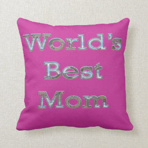 Cojín Decorativo La mejor mamá del mundo