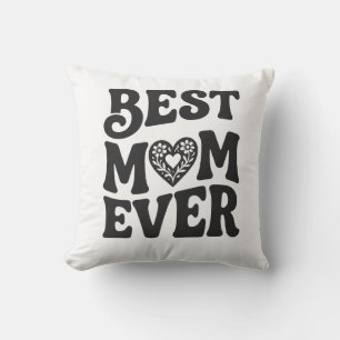 Cojín Decorativo La mejor mamá del mundo humor de la maternidad