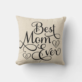 Cojín Decorativo La mejor mamá nunca