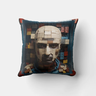 Cojín Decorativo la mente cuadrada