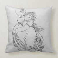 La musa de la danza, placa VI de una estafa de la