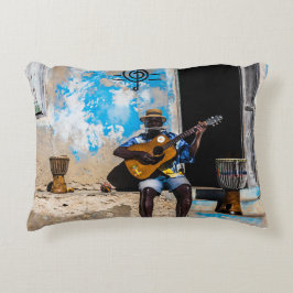 Cojín Decorativo La música es la medicina de la mente