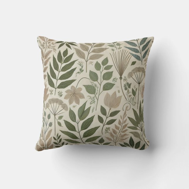 Cojín Decorativo La naturaleza inspira a Cushion (Reverso)