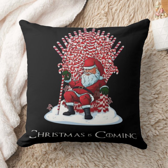 Cojín Decorativo La Navidad está llegando (Manta)