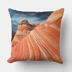 Cojín Decorativo La ola, acantilados vermellones, Arizona
