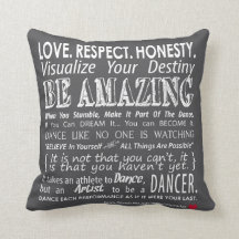 La pared de Carrie de la danza inspiradora cita la