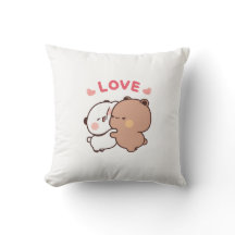 La pareja de osos de Panda, bubu y los abrazos de 