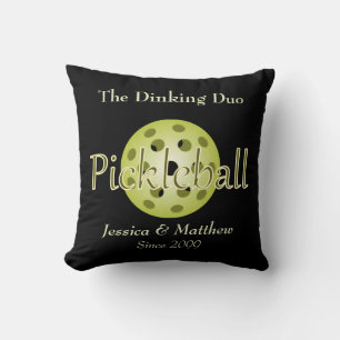 Cojín Decorativo La pelota de pelotas de la pareja Dinking Duo