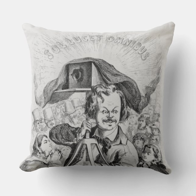 Cojín Decorativo "La Photographie, Nadar (1820-1910) le magnífico (Anverso)