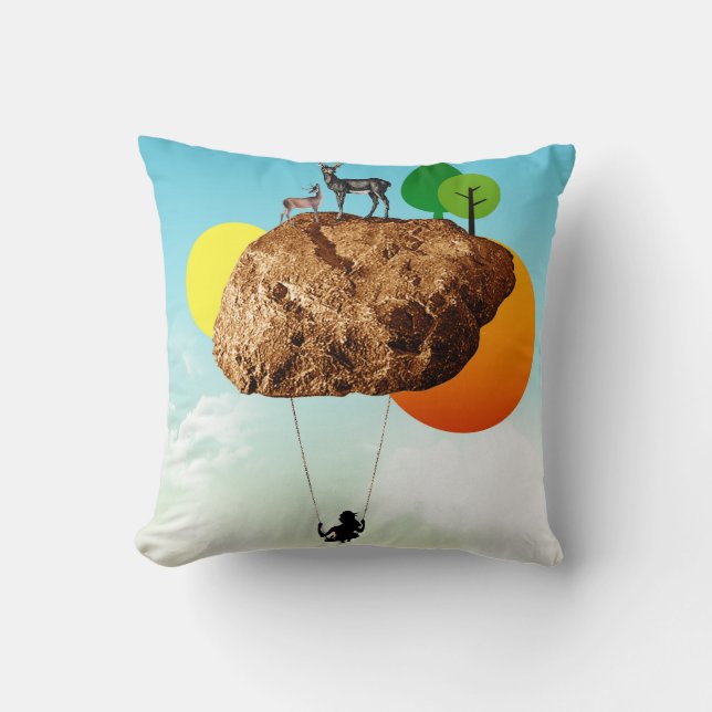 Cojín Decorativo La piedra de nuestra existencia (Anverso)