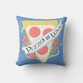 Cojín Decorativo La pizza es amor