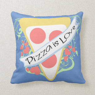 Cojín Decorativo La pizza es amor
