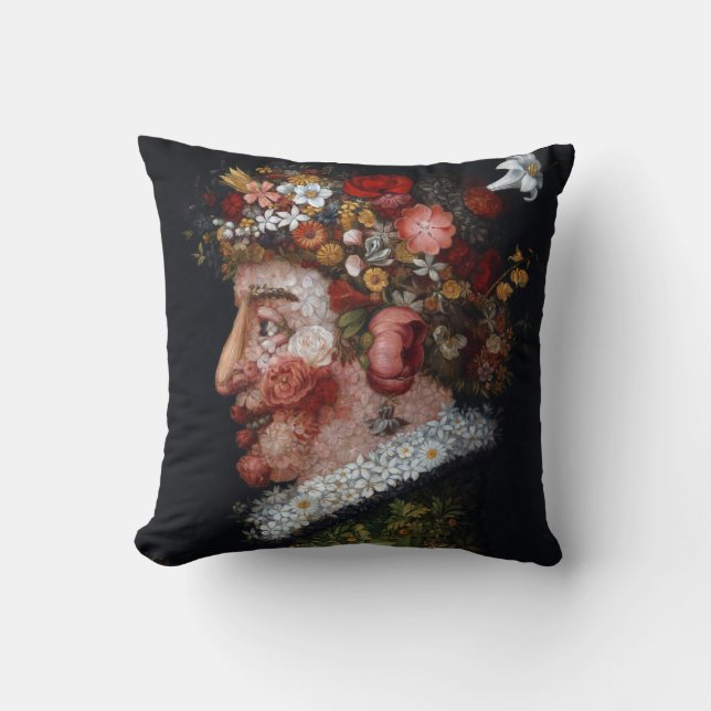 Cojín Decorativo La primavera, Arcimboldo (Anverso)