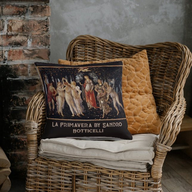 Cojín Decorativo La Primavera Sandro Botticelli (Subido por el creador)