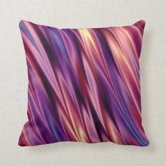Cojín Decorativo La púrpura raya colores de la puesta del sol