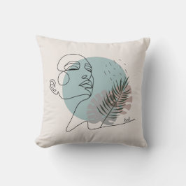 Cojín Decorativo La rêveuse endormie-Art minimaliste