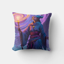 Cojín Decorativo La ruta arcana – Almohadilla mágica de fantasía