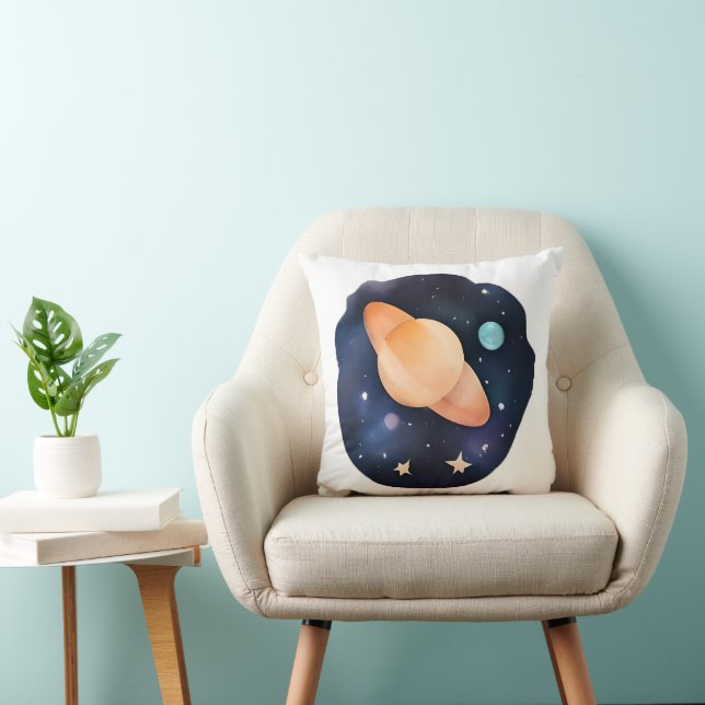 Cojín Decorativo La serenidad de Saturno (Silla)