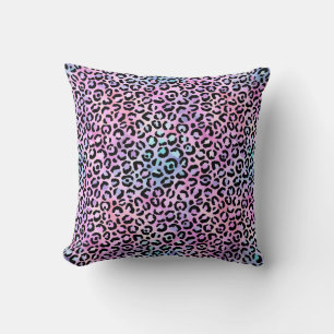 Cojín Decorativo La Serie Leopardo Irisado Diseño 4