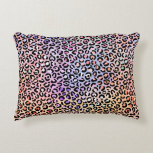 Cojín Decorativo La Serie Leopardo Irisado Diseño 7