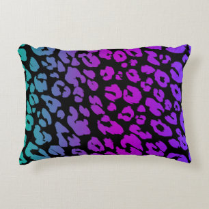 Cojín Decorativo La Serie Leopardo Multicolor Diseño 1