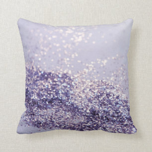 Cojín Decorativo La sirena Lilac Purpurina mágico #1