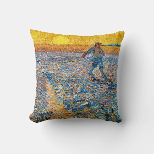 Cojín Decorativo La Sower, Van Gogh (Anverso)