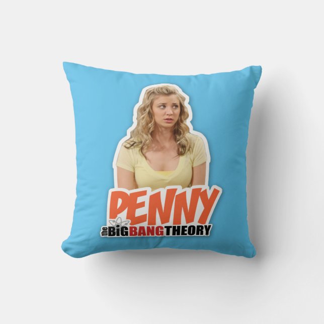 Cojín Decorativo La teoría del Big Bang | Penny (Anverso)