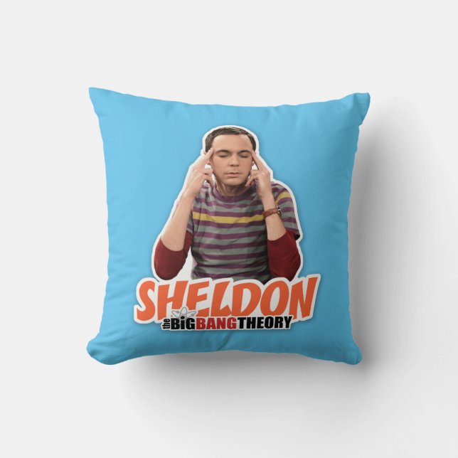 Cojín Decorativo La teoría del Big Bang | Sheldon (Anverso)