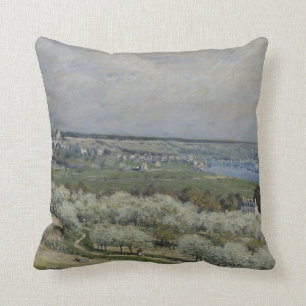 Cojín Decorativo La terraza en Santo-Germán, primavera